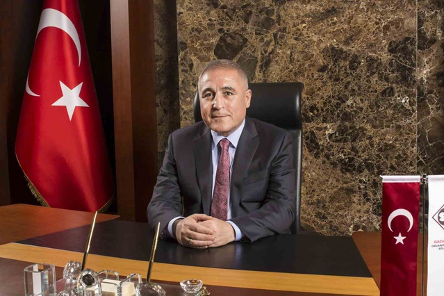 Gaziantep OSB Başkanı Şimşek, 29 Ekim mesajında üretim ve yatırıma vurgu yaptı