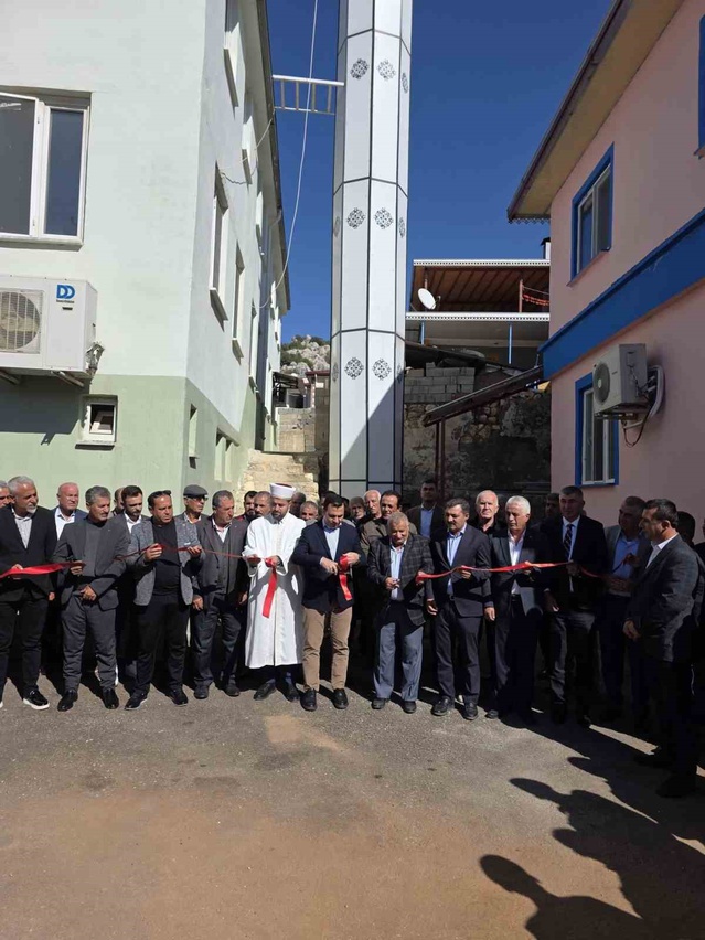 Gölbaşı Gedikli Köyü'ndeki kadın taziye evi Kaymakam Algın'ın katılımıyla açıldı