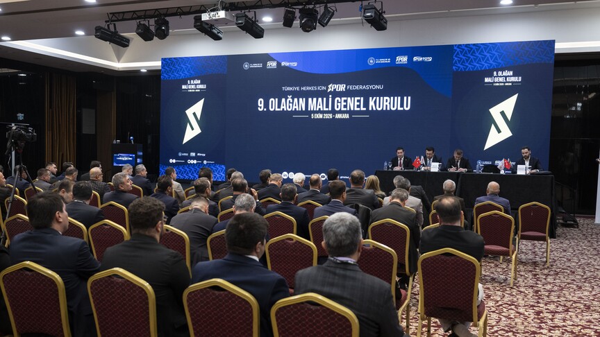 Türkiye Herkes İçin Spor Federasyonunun mali genel kurulu yapıldı