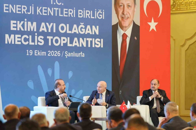 Enerji Kentleri Birliği toplantısı Şanlıurfa'da yapıldı, 46 megavat hedefi açıklandı