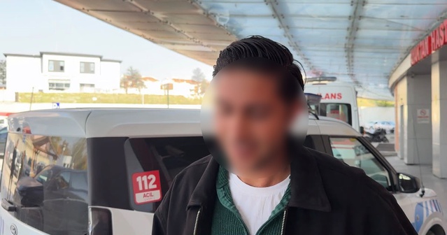 Eskişehir'de İHA muhabirine saldıran şahıs hastaneye götürülürken kameralara güldü