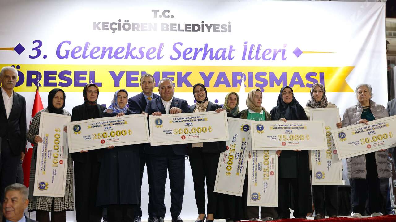 Keçiören’de lezzet yarışması heyecanı sona erdi