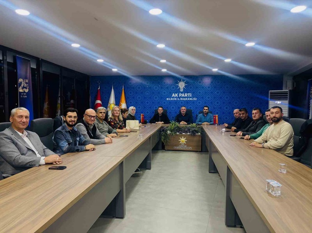 AK Parti Bilecik İl Başkanı Serkan Yıldırım, yeni dönem yol haritasını istişare etti.