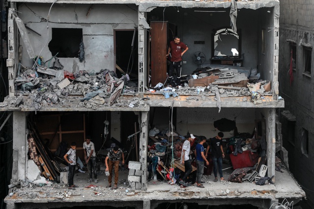 İsrail'in pazartesi Gazze'ye düzenlediği saldırılarda 2'si çocuk 3 Filistinli öldü