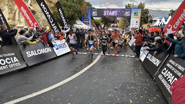 Nevşehir'de Kapadokya Ultra Trail 13'üncü kez başladı, ilk etapta 816 sporcu koştu