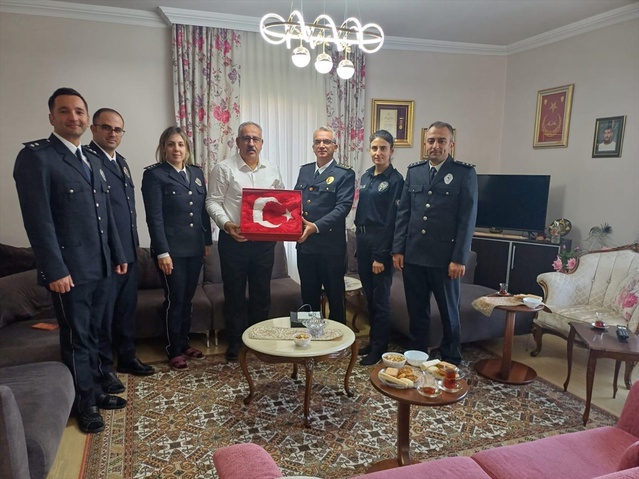 Emniyet mensuplarından Keban ve Ağın'da şehit aileleri ve gazilere ziyaret