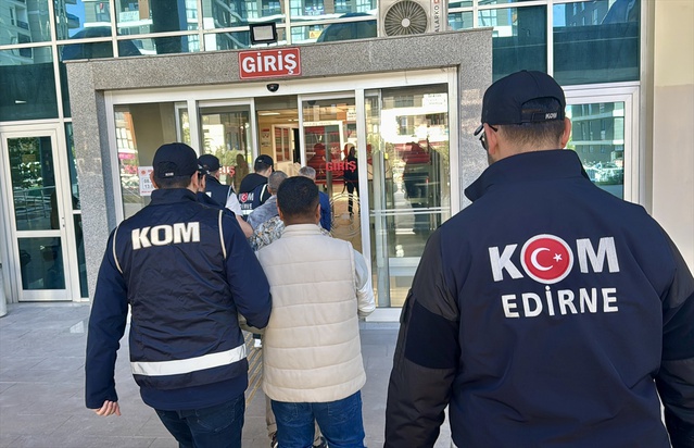 Edirne'de tefecilik iddiasıyla ev ve tarım aletlerine el koyan 4 zanlı gözaltına alındı