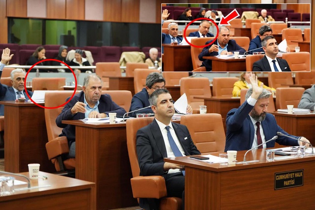 İlçeyi karıştıran fotoğraf