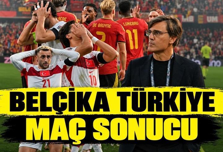 TÜRKİYE MAÇI KAÇ KAÇ BİTTİ? Belçika Türkiye Maç Sonucu | Milliler üçüncü sınavını Belçika deplasmanında verdi!