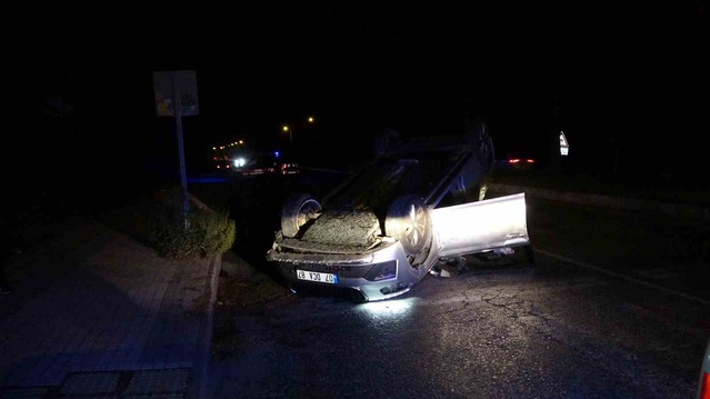 Side'de kazadan sonra dönen sürücü 262 promille yakalandı, cezası 50 bin TL oldu