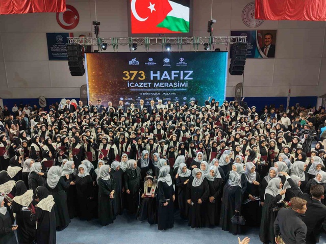 Malatya'da son iki yılda 373 hafız icazet aldı, ilk kez bu sayıya ulaşıldı