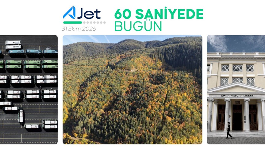 60 saniyede bugün (31 Ekim 2026)
