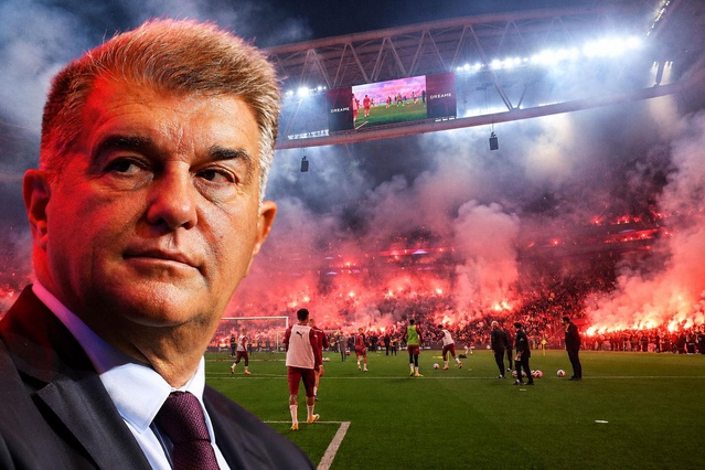 Barcelona Başkanı Laporta'dan Galatasaray maçı öncesi olay sözler: Burası cehennem