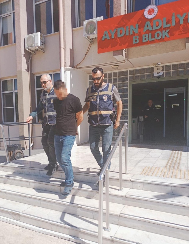 Aydın Efeler'de uzaklaştırma kararına rağmen kadının boğazını sıkan şahıs tutuklandı