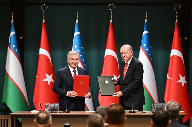 Türkiye ile Özbekistan arasında 5 anlaşma! Sosyal güvenlik de listede