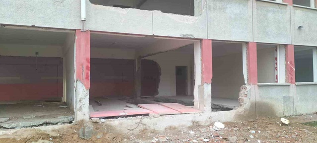 Denizli Çivril'deki okulda güçlendirme başladı, 205 öğrenci TOKİ Altınova'da okuyor