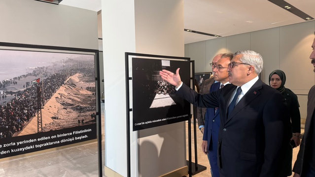 AK Parti'de 'Gazze' fotoğraf sergisi