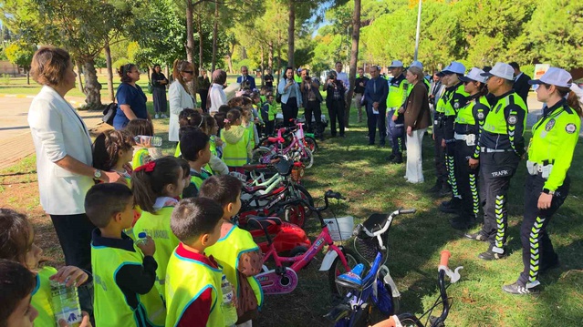 Nazilli'de Güvenli Trafik Eğitimi Projesi başladı, 4 bin 400 öğrenci eğitim alacak