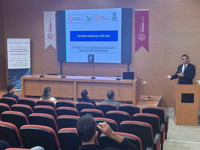 OKA destekli Çorum Teknokent projesinde yatırıma hazırlık eğitimi tamamlandı