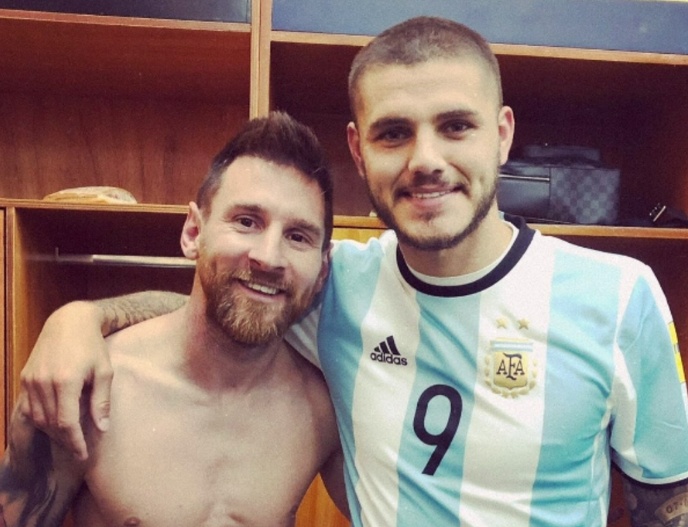 Icardi'den Messi'ye veda mesajı. "Basitçe. Teşekkürler Lionel"