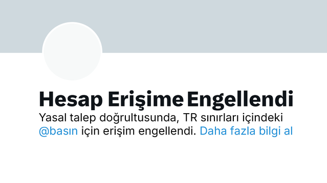 IFJ, EFJ ve TGS, X'ten 1155 hesabın kapatılma gerekçesini denetlemesini istedi