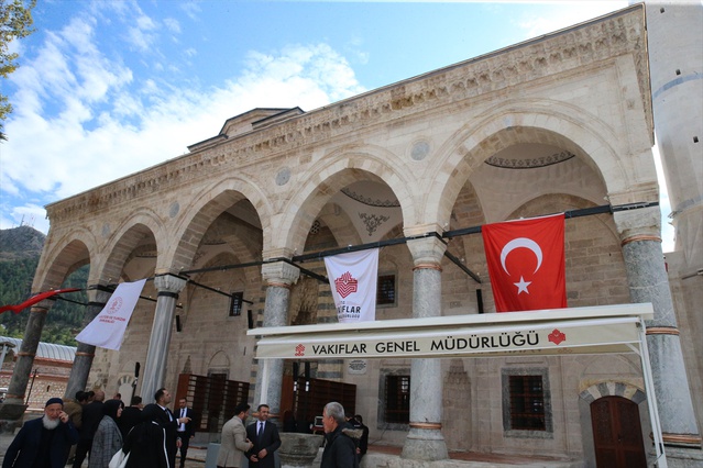 Tokat'ta restorasyonu tamamlanan Gülbahar Hatun Camisi yeniden ibadete açıldı