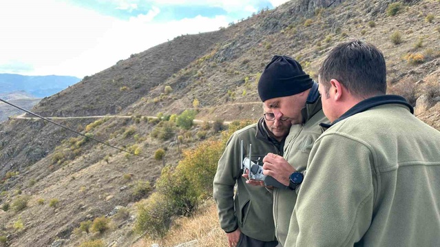 Bayburt'ta DKMP'nin yürüttüğü yaban hayatı envanterinde saha verileri toplandı