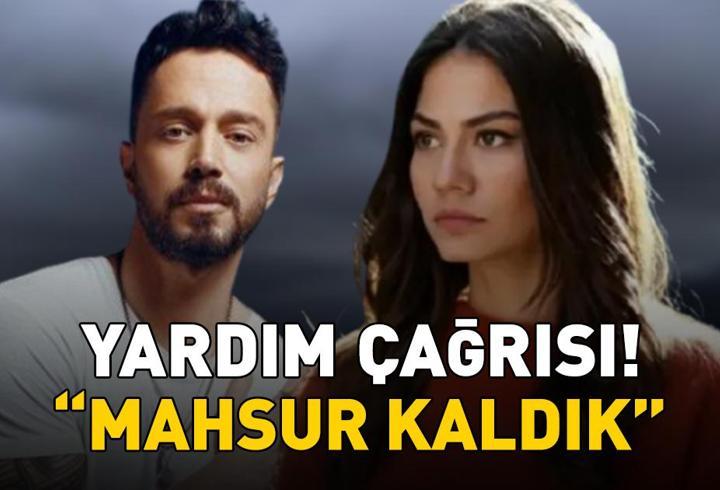 SON DAKİKA | Murat Boz ve Demet Özdemir'den yardım çağrısı: 'MAHSUR KALDIK!'