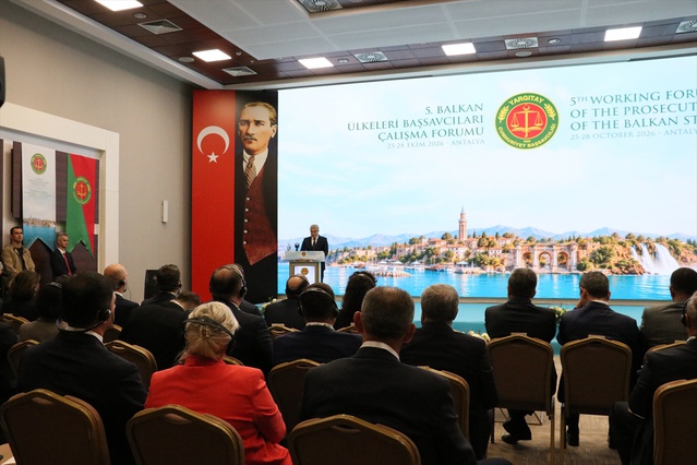 Yargıtay Başsavcısı, Antalya forumunda işbirliğini ortak hukuk ilkelerine bağladı