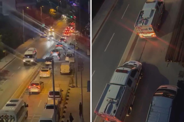 Bayrampaşa'da yol çöktü: Göçükte kalan işçi hayatını kaybetti