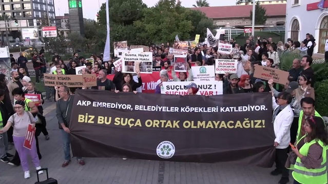 İzmir’de yaşam hakkı savunuculardan "yeni yasa" çağrısı: “Toplayan değil koruyan bir yasa istiyoruz”