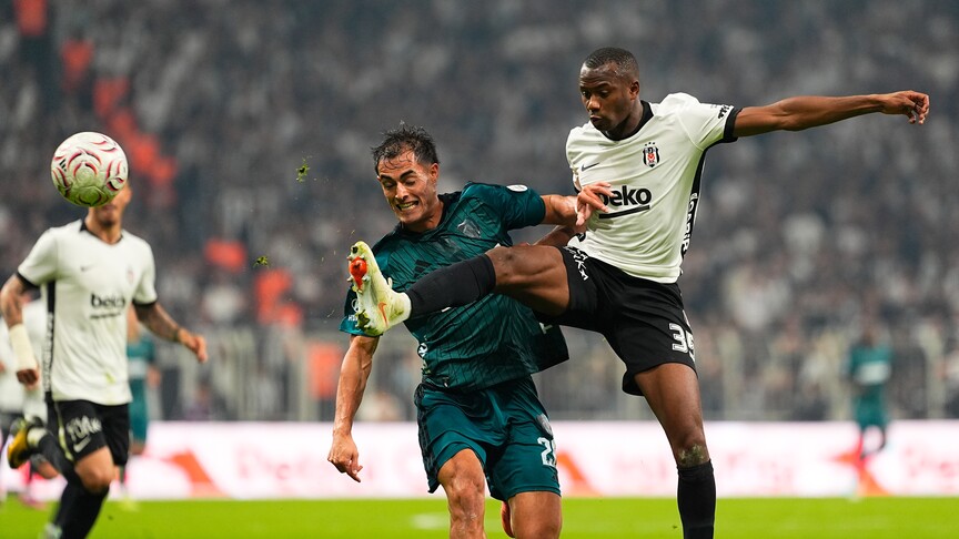 Beşiktaş, Dolmabahçe'de 3 puanı 2 golle aldı