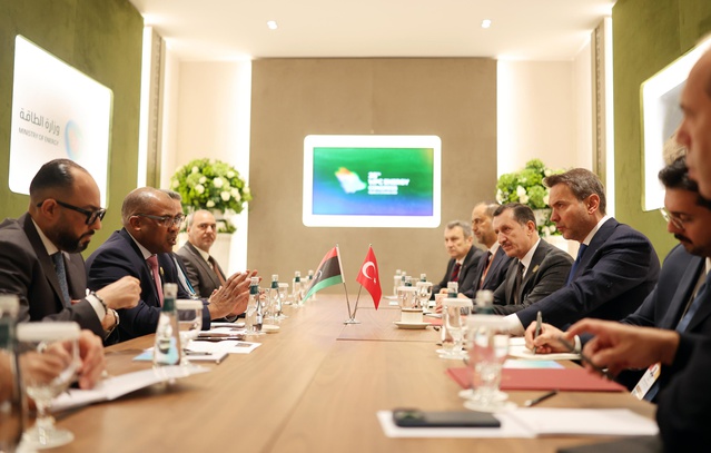 Bayraktar, Libya ile hidrokarbon arama ve üretiminde iş birliğini görüştü