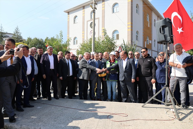 Çorum Osmancık'ta 4-6 yaş Kur'an kursu ve gençlik merkezinin temeli törenle atıldı