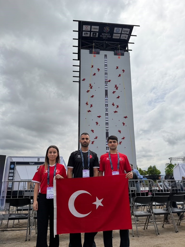 Spor tırmanış hız branşında Türkiye, İstanbul 2027 için çifte kota kazandı