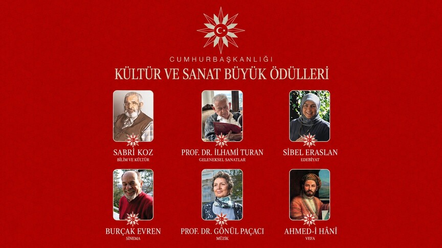 2026 Cumhurbaşkanlığı Kültür ve Sanat Büyük Ödülleri'nin sahipleri belli oldu