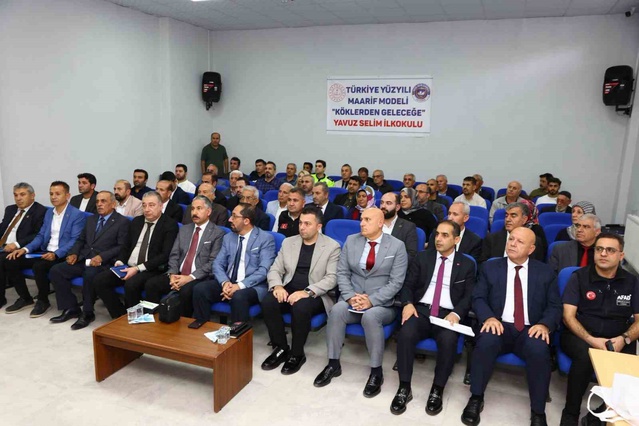 Adıyaman'da beşinci Halk ve Güvenlik Toplantısı dört mahalle için yapıldı
