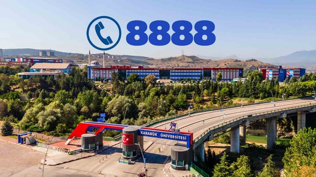 Karabük Üniversitesi güvenlik için 8888 hattını devreye aldı