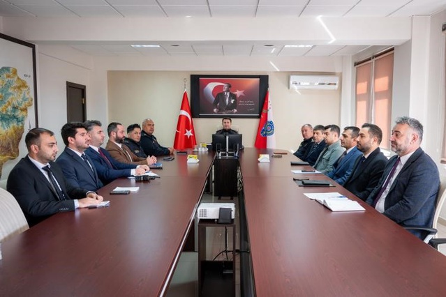 Bilecik'te asayiş ve okul çevresi güvenliği İl Emniyet Müdürlüğünde ele alındı