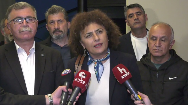 KESK, kayyum atanan Halk TV'ye dayanışma ziyareti yaptı, haber alma hakkı vurgulandı