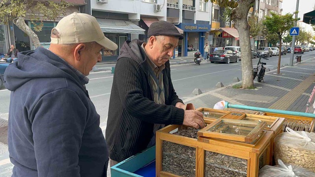 Tekirdağ Hayrabolu'da çekirdek satan Yaşar Başkır, 3 çocuğunu bu işle evlendirdi