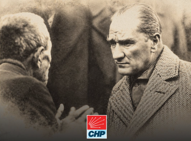 CHP, Cumhuriyet'in 103. yılını Atatürk'ün 'kimsesizlerin kimsesidir' sözüyle kutladı