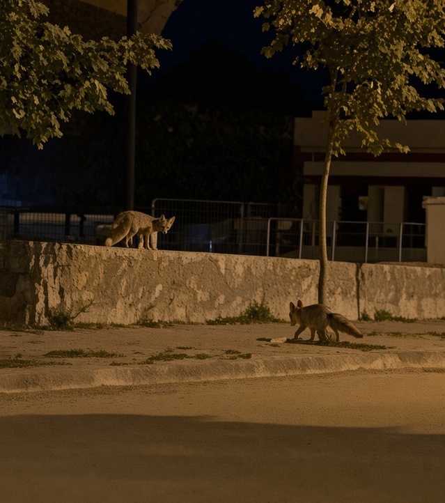 Erzincan'da tilkiler şehir merkezine indi, Başpınar köyünde de ayılar görüldü