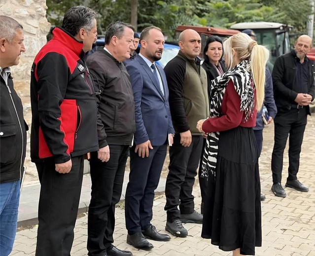 Kütahya Altıntaş Kaymakamı Yıldırım, Çakırsaz Hanı'nda köylülerle buluştu