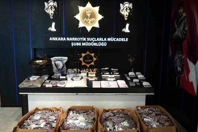 Ankara'da zehir tacirlerine peş peşe operasyonlar! Ortaya çıkan tablo çarpıcı