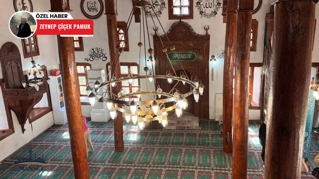 300 yıllık cami, ahşap mimarisiyle dikkat çekiyor