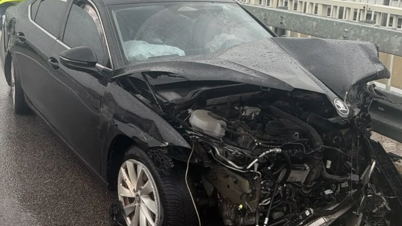 Ankara’dan dönen belediye başkanı trafik kazası geçirdi