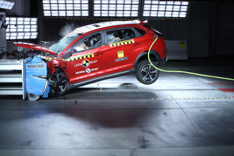 Chery Tiggo 2, sıfır yıldız aldı