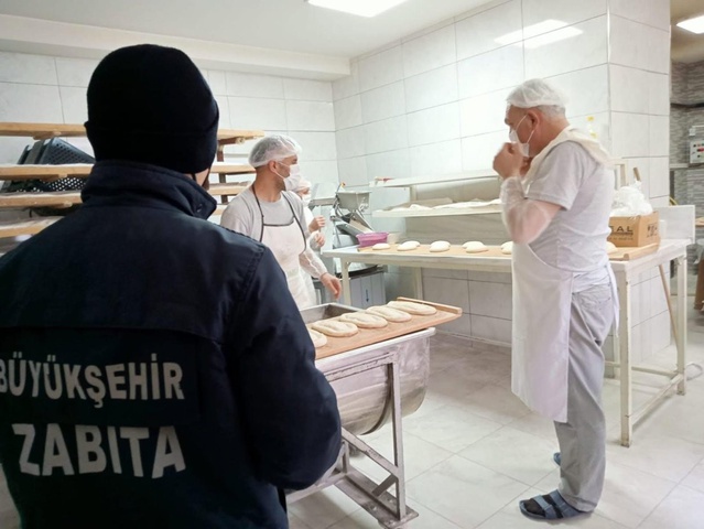 Ordu Altınordu'da zabıta 20 fırını denetledi, 8 işletmeye ceza uygulandı