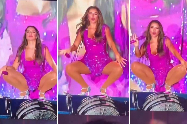 Hadise'den "Yok artık" dedirten kapanış dansı